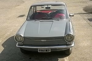 IN VERONA, THE FIAT 850 COUPÉ "VIGNALE"